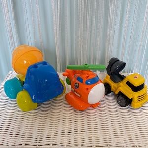 Bundle of Four Toy Vehicles